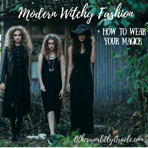 Witchy clothing stule